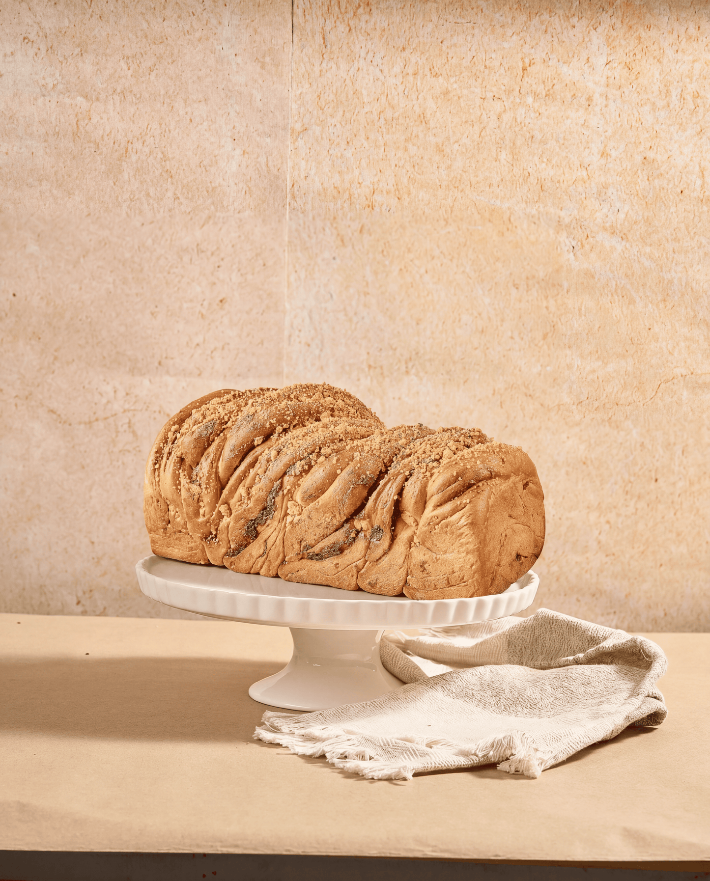 Babka de queso dulce