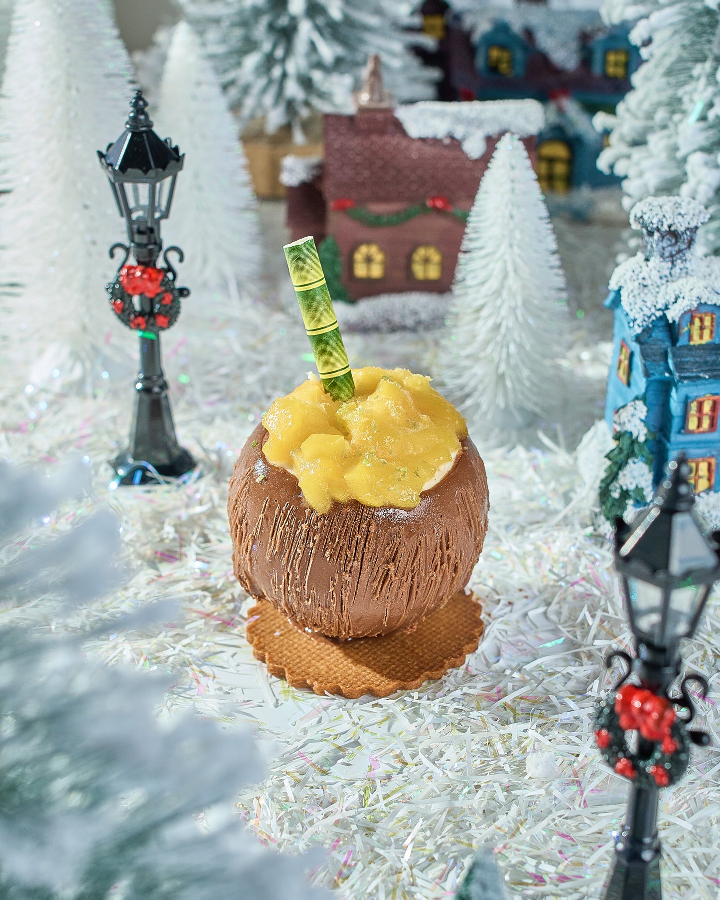 Postre de Coco Tropical