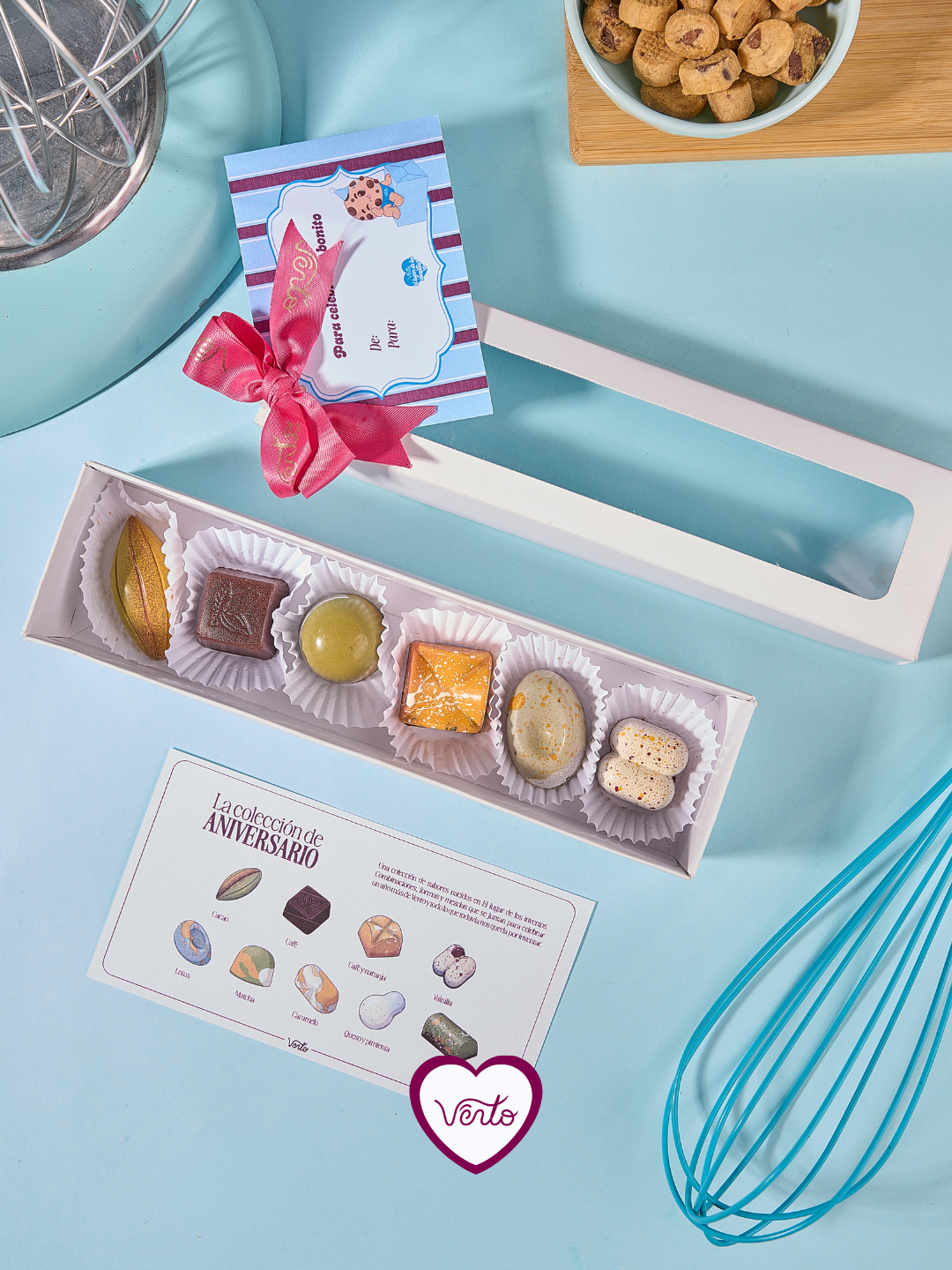 Caja de bombones x6