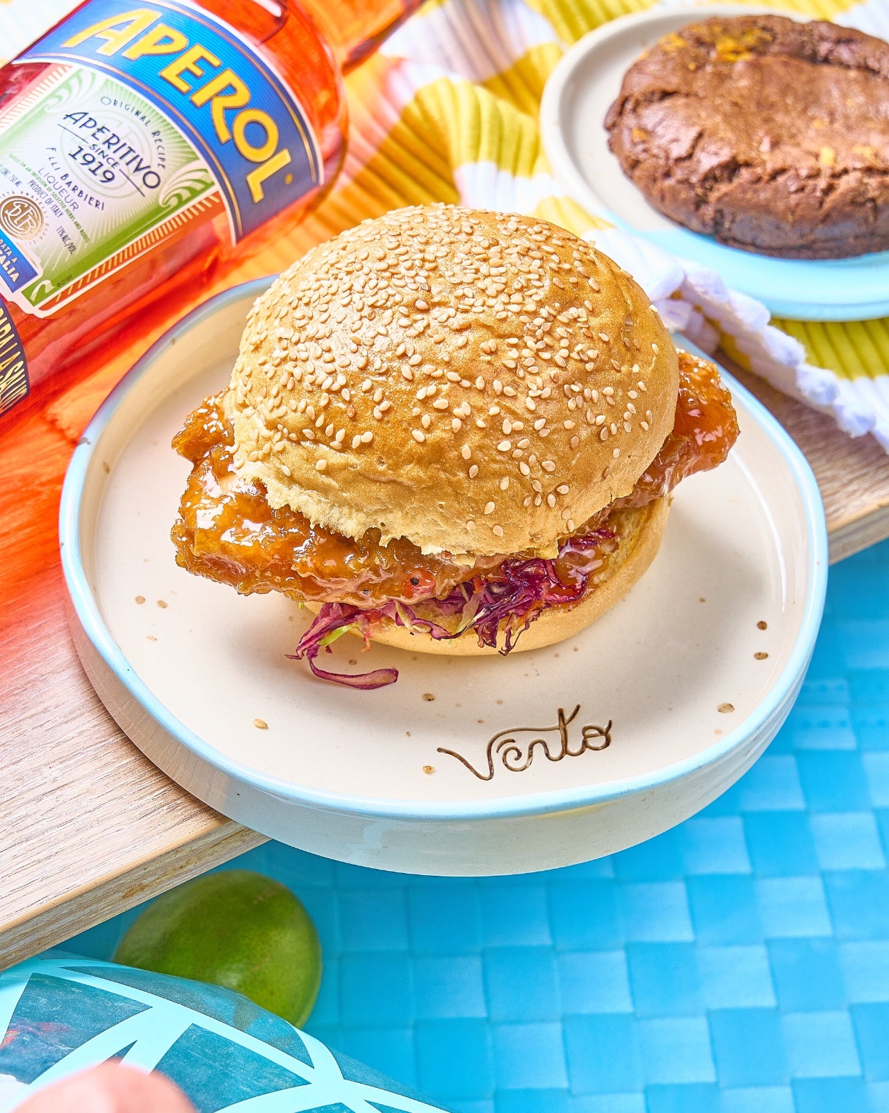 Sándwich de Pollo a la Naranja