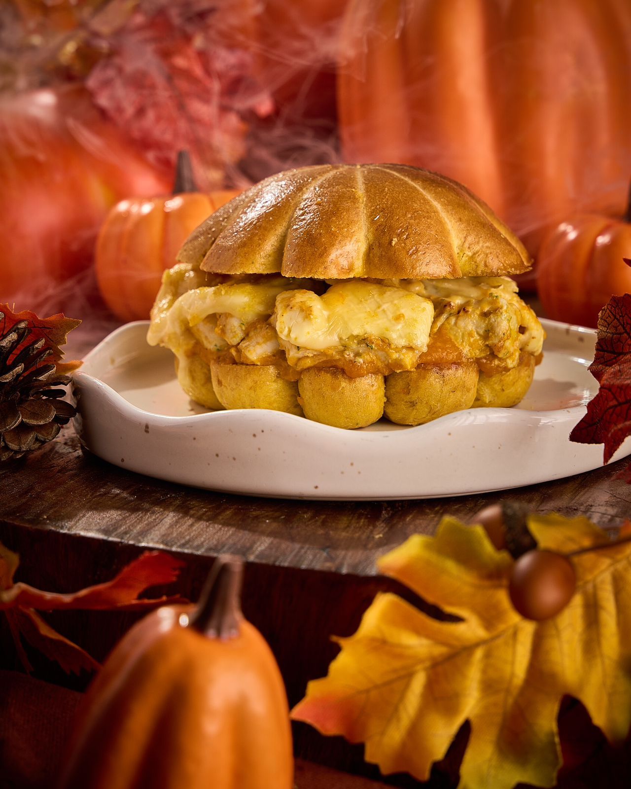 Sándwich de Bondiola con Manzana y Queso Brie
