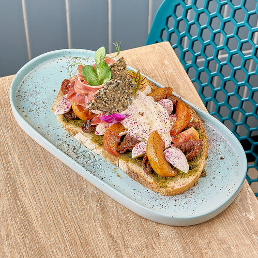 Tostada de Serrano & Pesto
