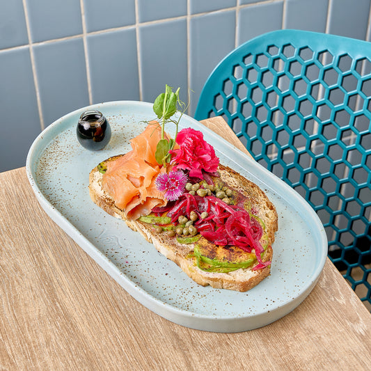 Tostada de Salmón Ahumado