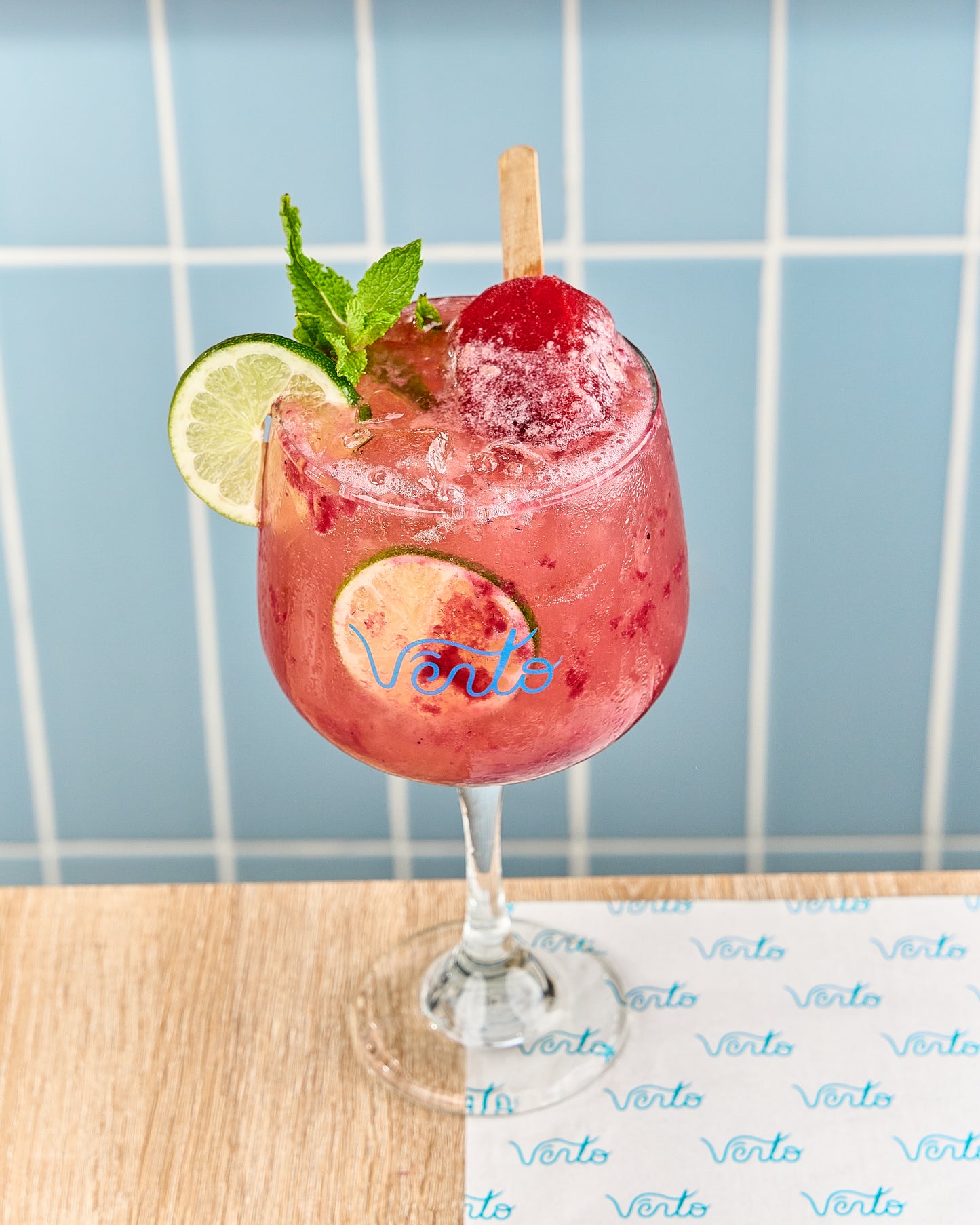 Soda de Frutos Rojos