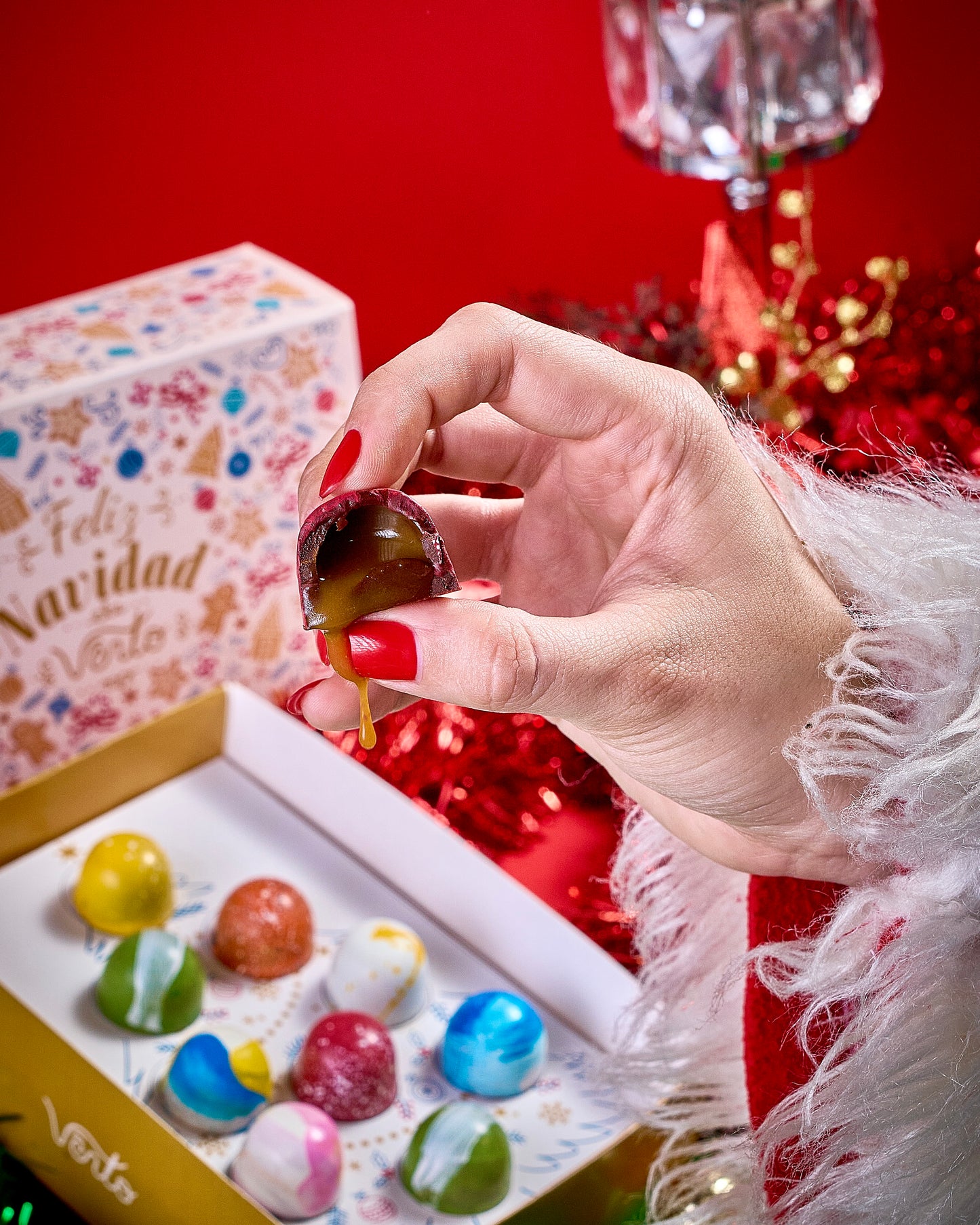 Bombones de Navidad