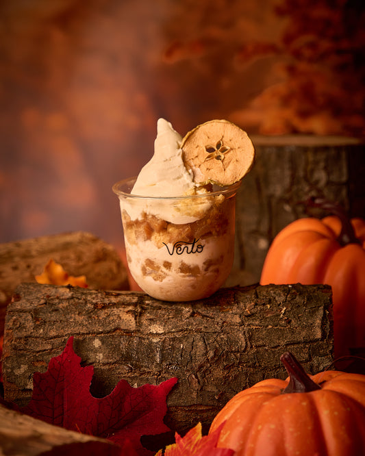 Apple pie sundae